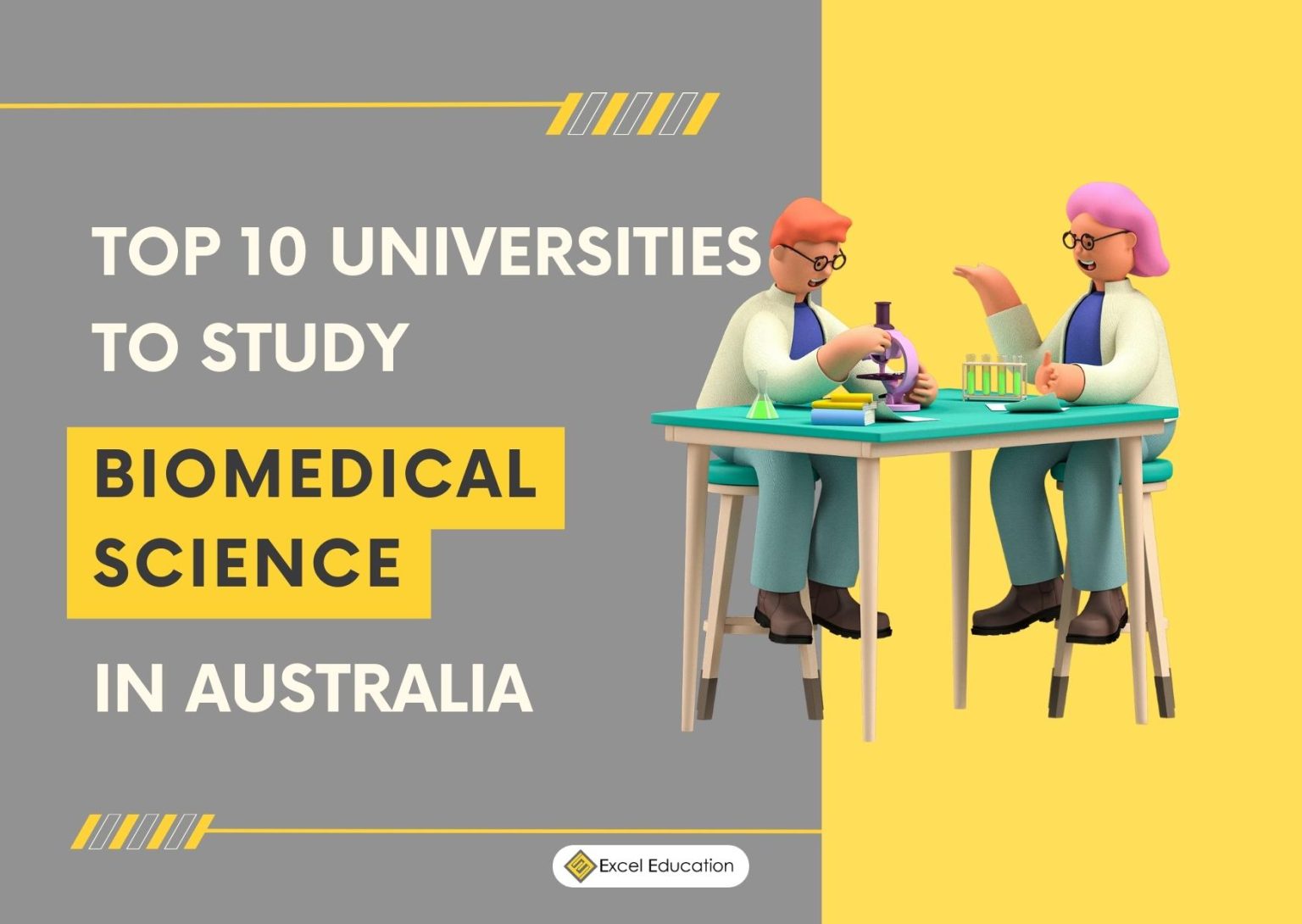 Top 10 Universities to Study Biomedical Science in Australia – Excel ...