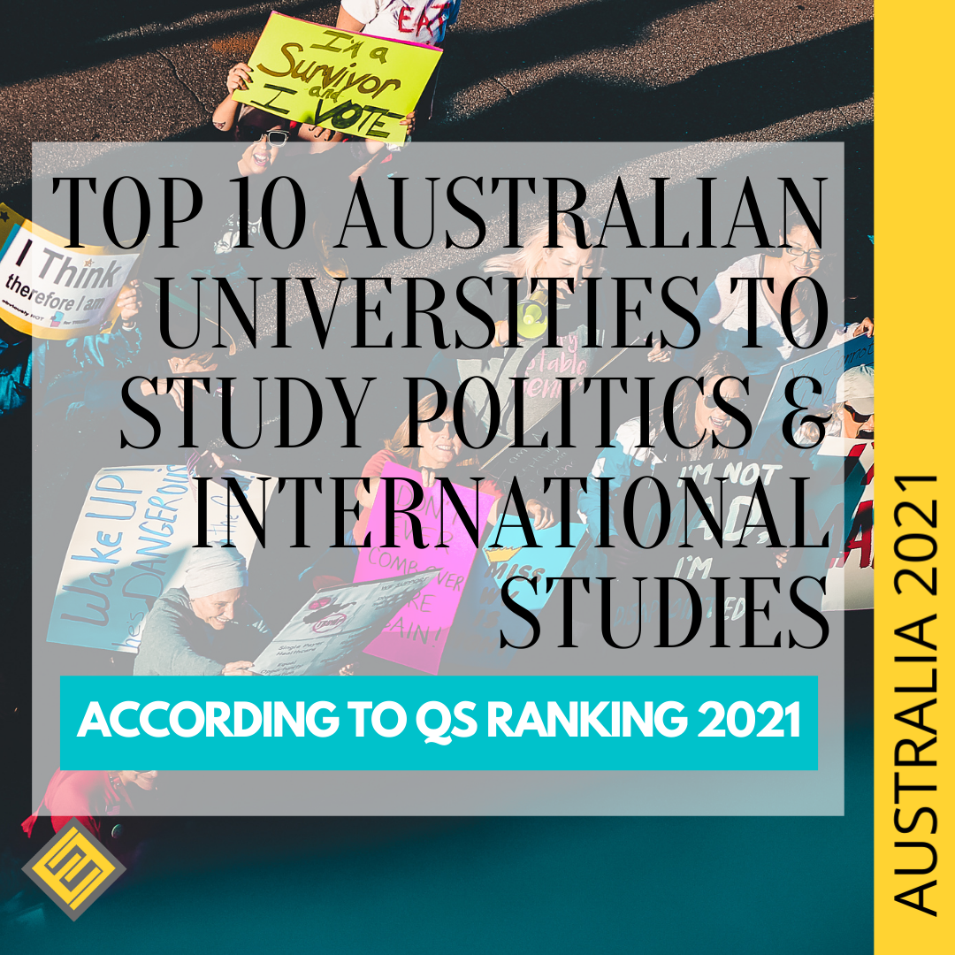 Top 10 Australian Universities to Study Politics & International ...
