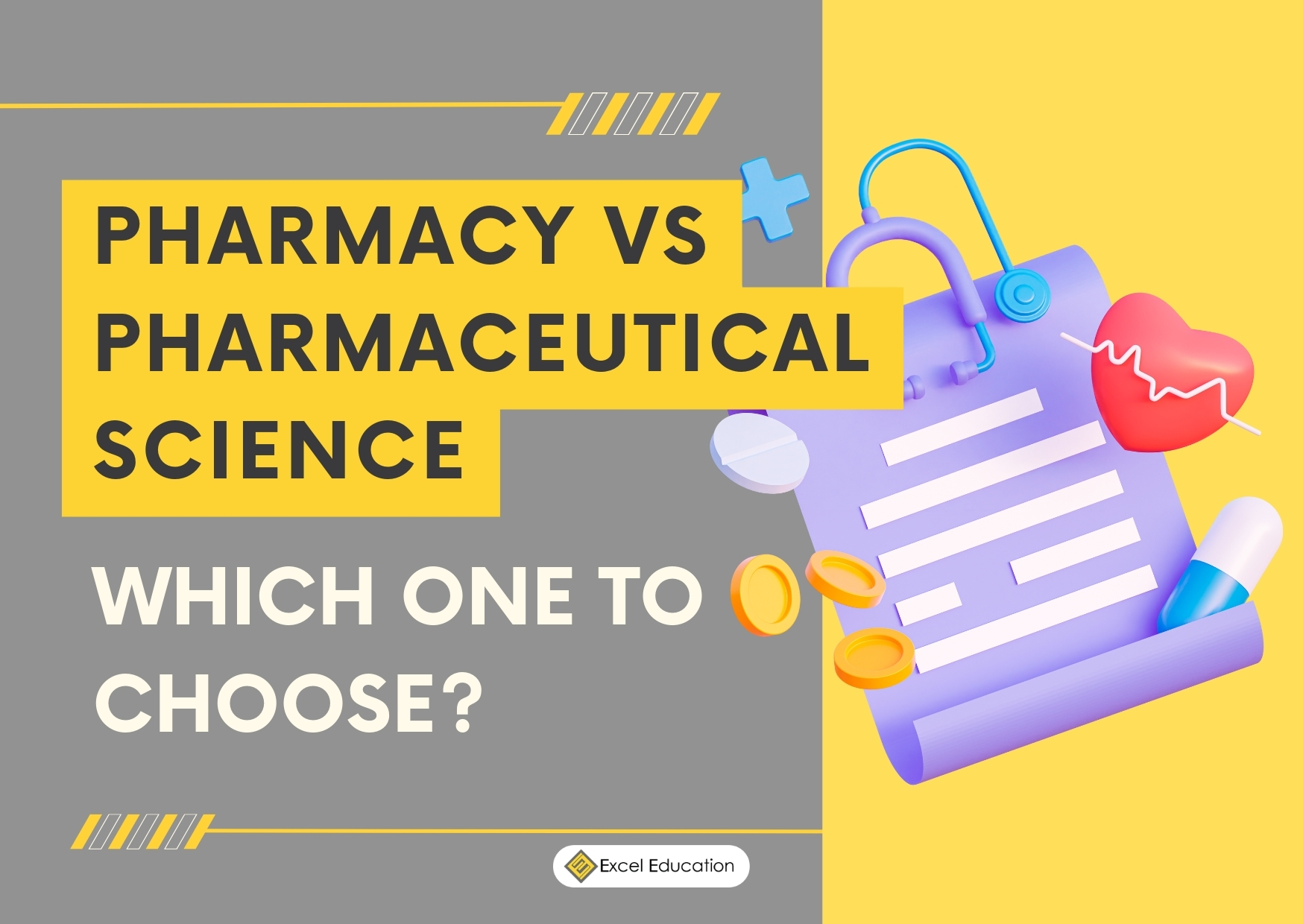 Pharmacy vs. Pharmaceutical Science Which One to Choose? Excel