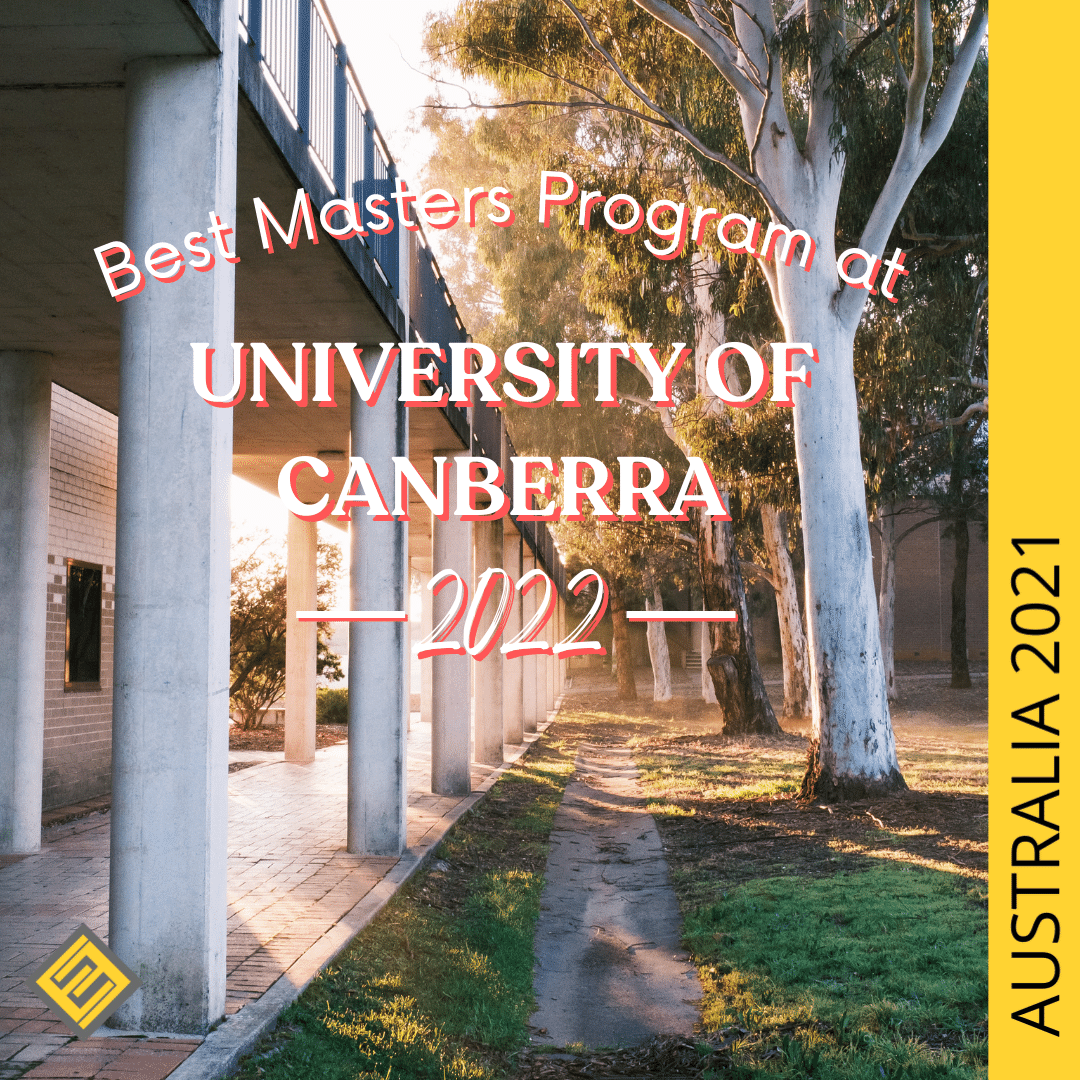 Best Masters Courses at University of Canberra 2022 Excel Education