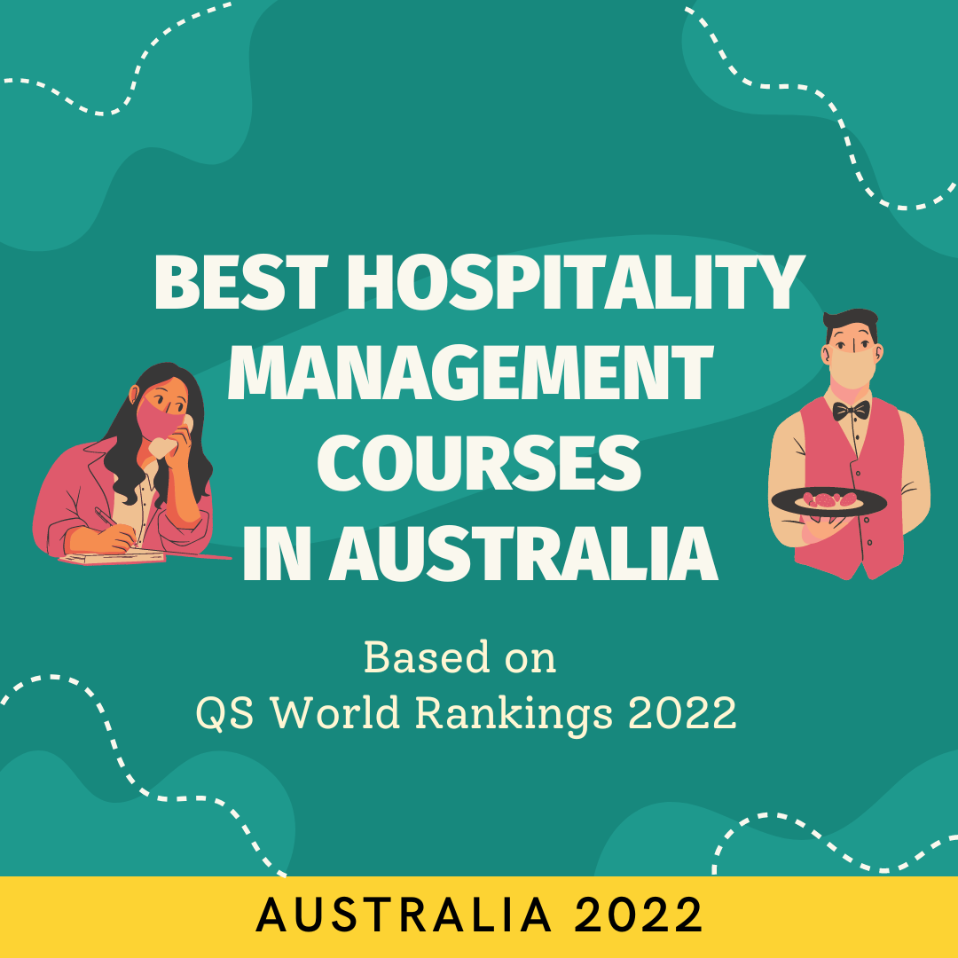 Best Hospitality Management Courses in Australia based on QS World