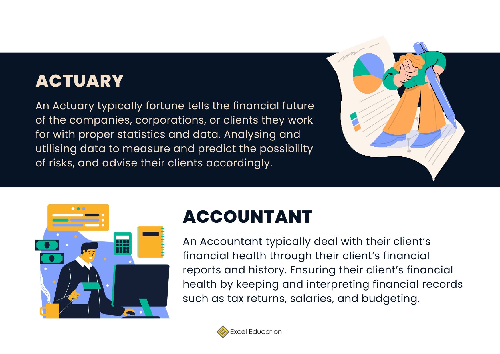 Actuary vs Accountant Comparing & Understanding them Excel Education Study in Australia