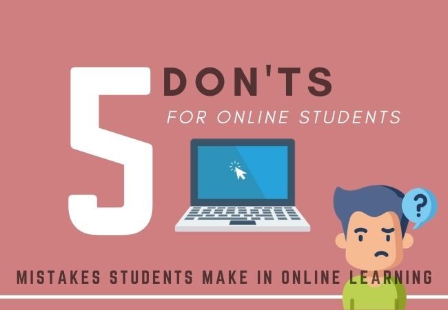 online learning donts article